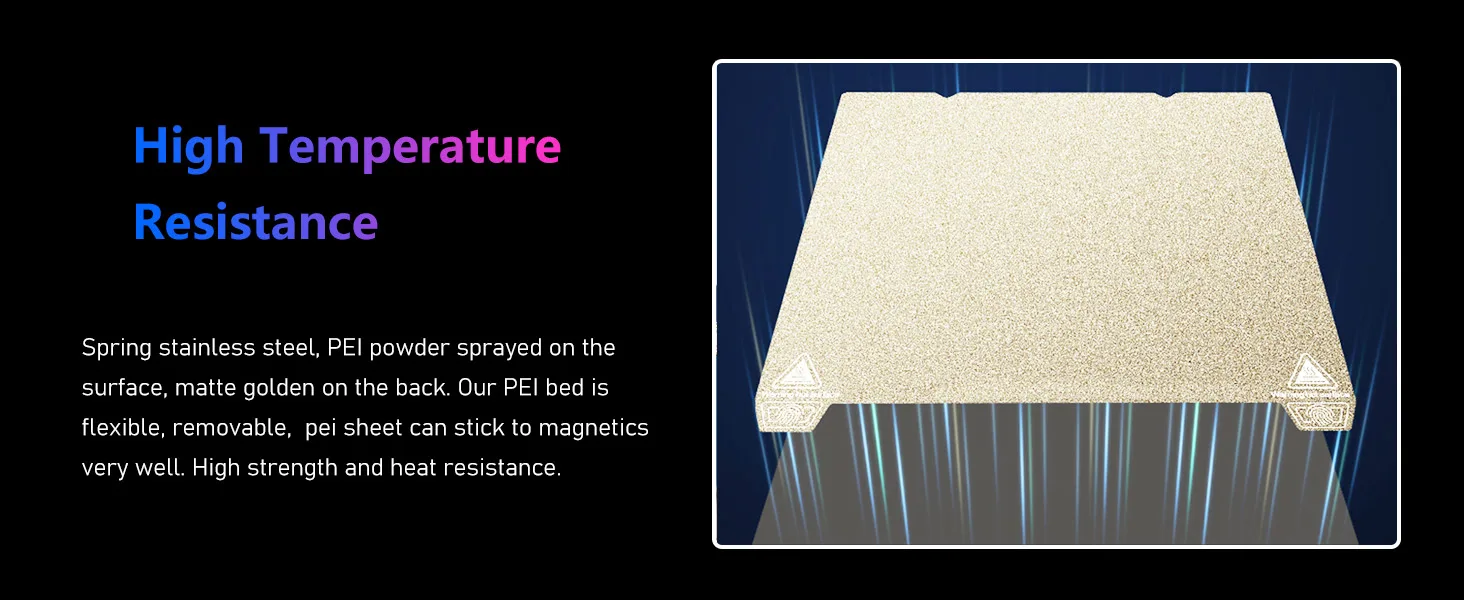 PEI Print Bed 235*235mm Textured PEI Build Plate 235x235mm Soft Magnetic Sticker For Creality Ender 3 Ender5 K1 K1C Ender-3v3SE