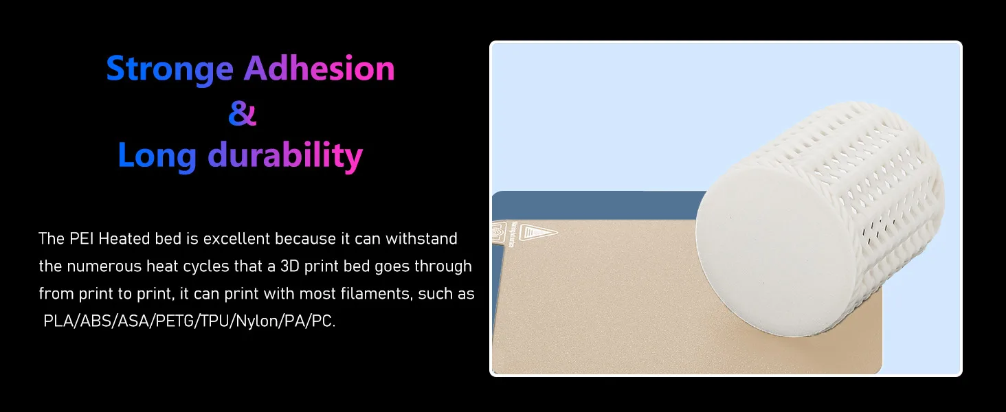 PEI Print Bed 235*235mm Textured PEI Build Plate 235x235mm Soft Magnetic Sticker For Creality Ender 3 Ender5 K1 K1C Ender-3v3SE