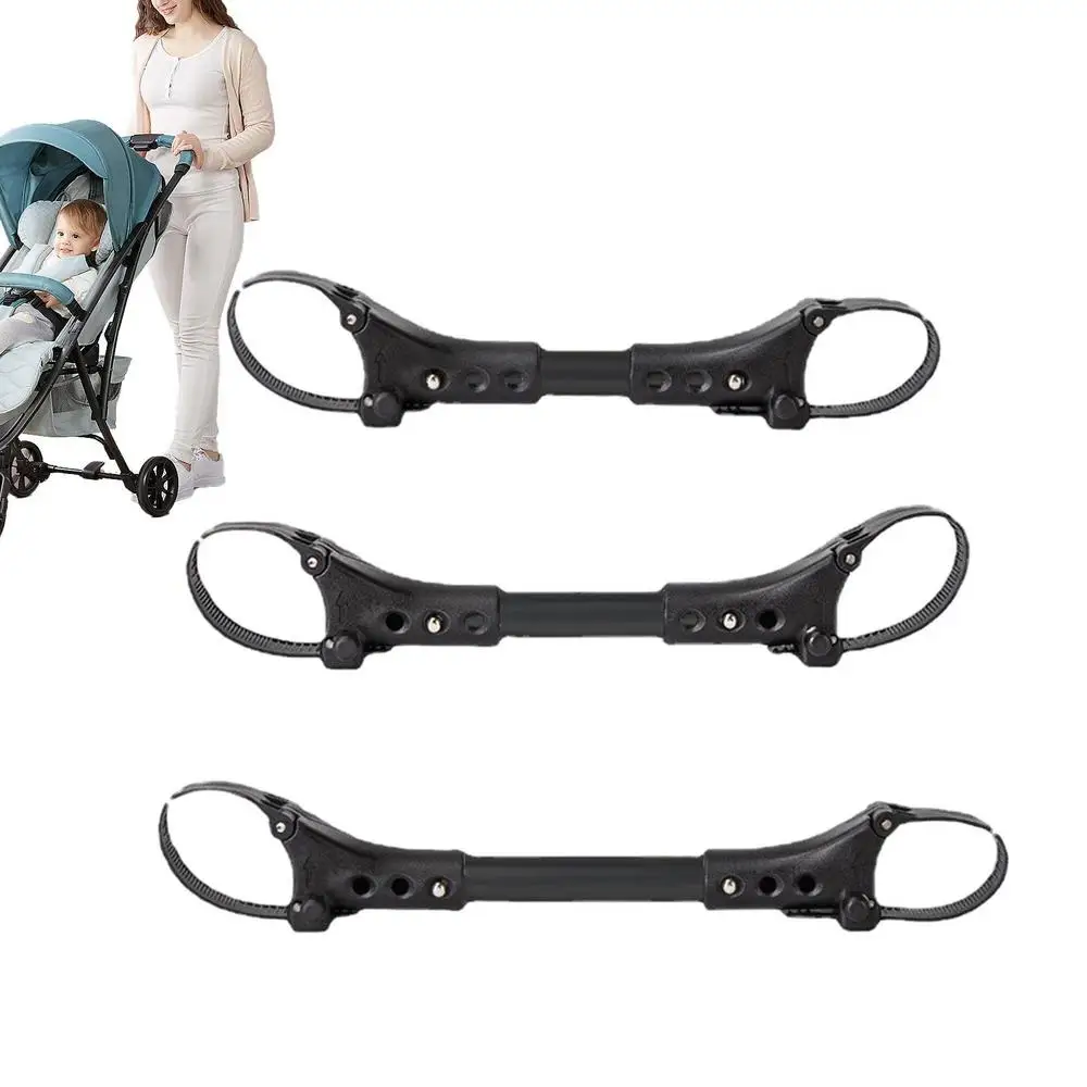 Baby Stroller Connectors Detachable Double Cart Connector Lightweight Double Stroller Adapter Adjustable Reusable Twin Pushchair