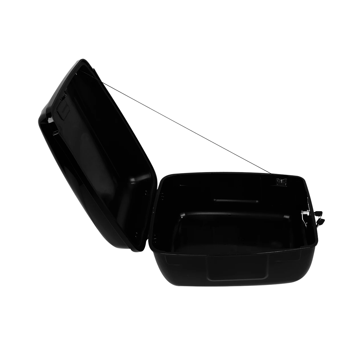 Rear Trunk For Harley Electra Glide FLHP FLHTP Trunk Top Box Motorcycle