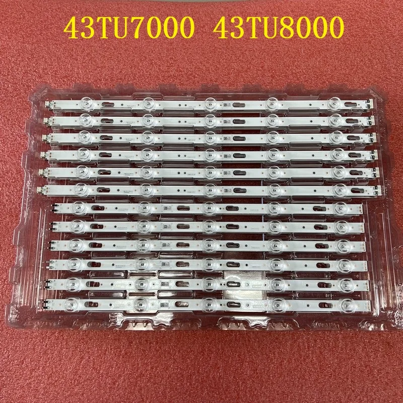 LED Strip for Samsung UE43TU7020W UE43AU7105k UN43TU7000B UN43AU7700 UN43AU7700G UE43AU7100K UE43AU7100U UE43AU7170U UE43AU7100K