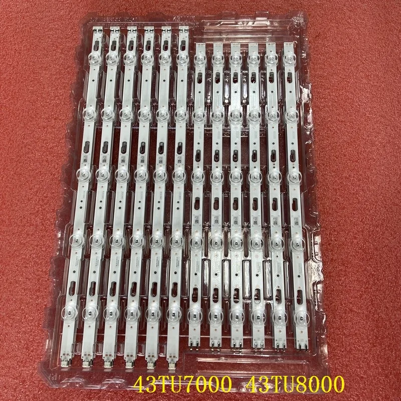 LED Strip for Samsung UE43TU7020W UE43AU7105k UN43TU7000B UN43AU7700 UN43AU7700G UE43AU7100K UE43AU7100U UE43AU7170U UE43AU7100K