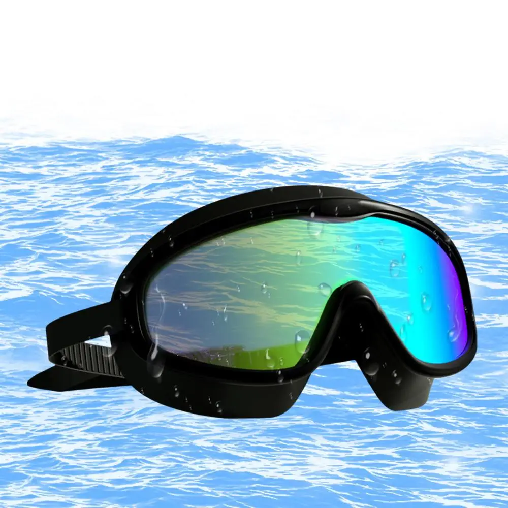 New Swimming Goggles Adjustable Anti Fog Adult Pool Glasses Clear Vision Swimming Goggles Professional Fitness Tool For Training