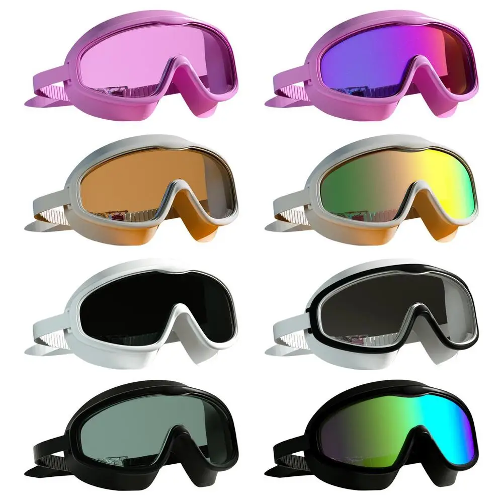 New Swimming Goggles Adjustable Anti Fog Adult Pool Glasses Clear Vision Swimming Goggles Professional Fitness Tool For Training