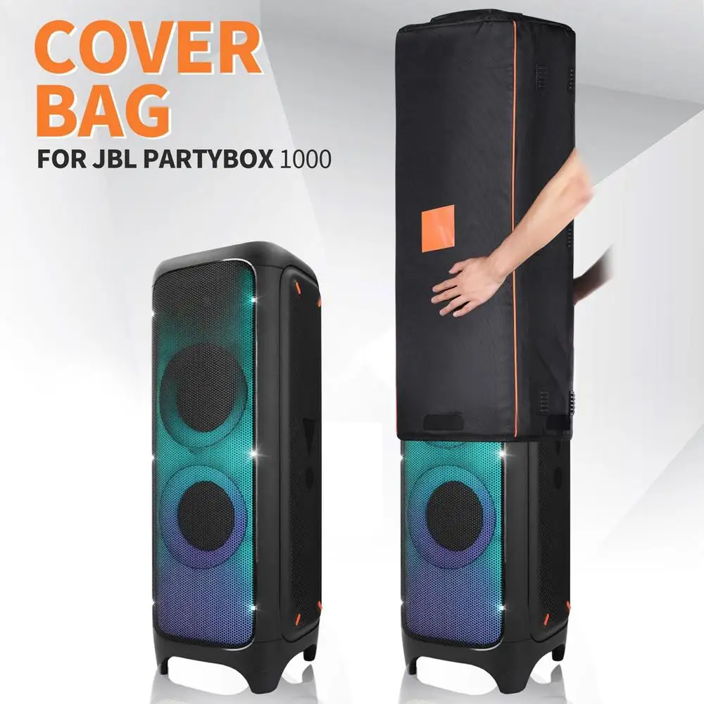 Ourdoor Protective Cover for JBL PartyBox1000 Waterproof Dustproof Carrying Case Foldable Speaker Storage Bag for JBL Party Box