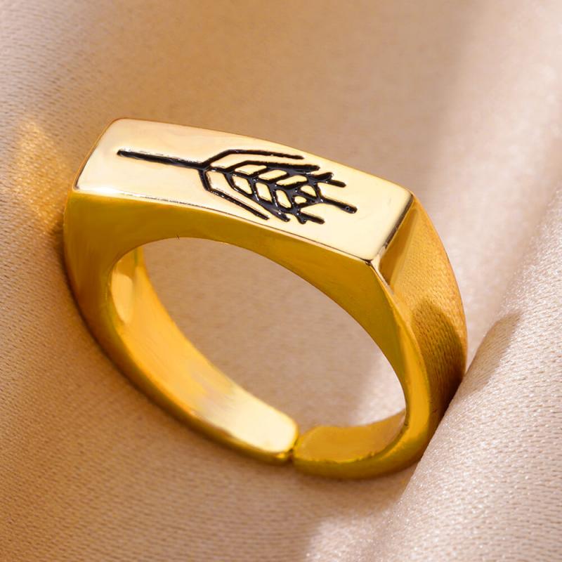 316L Stainless Steel Ring for Women Gold Color Rings Female Vintage Wedding Jewelry 2024 Trendy Accessories Birthday Gift Anillo