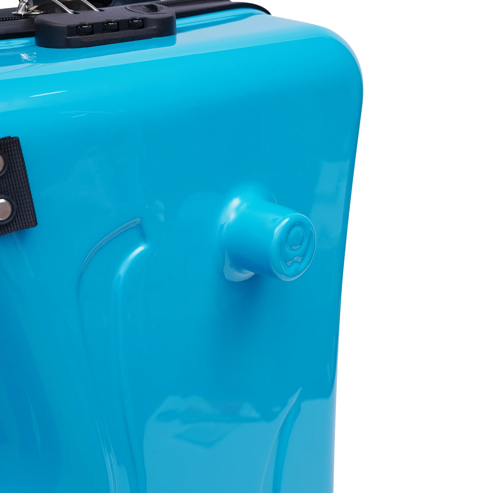 20" Pink / Blue Spinner Luggage Kids Ride-On Roll Suitcase Luggage Bags Wheeled Trolley Luggage Waterproof