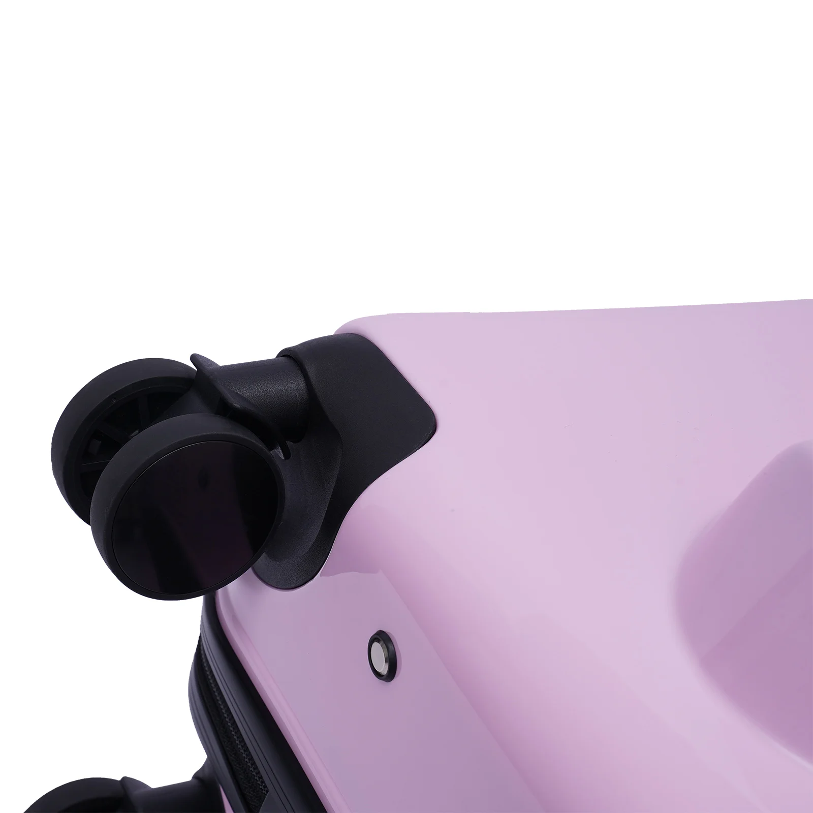 20" Pink / Blue Spinner Luggage Kids Ride-On Roll Suitcase Luggage Bags Wheeled Trolley Luggage Waterproof