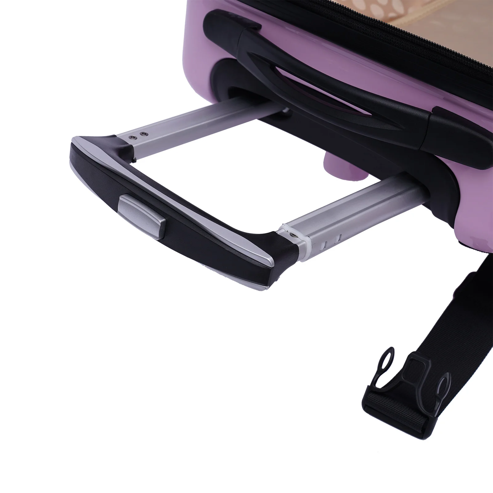 20" Pink / Blue Spinner Luggage Kids Ride-On Roll Suitcase Luggage Bags Wheeled Trolley Luggage Waterproof