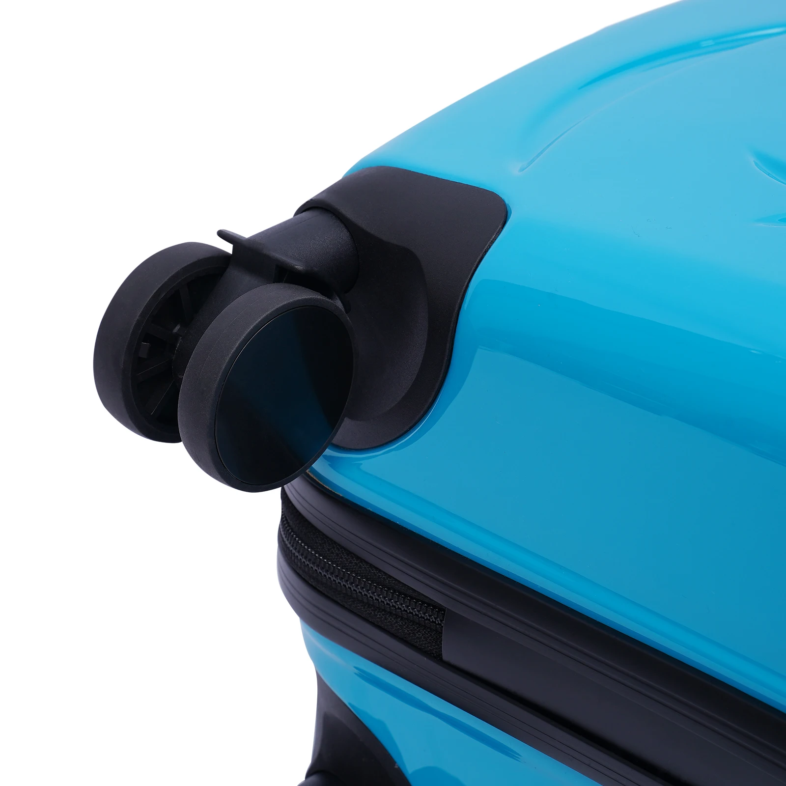 20" Pink / Blue Spinner Luggage Kids Ride-On Roll Suitcase Luggage Bags Wheeled Trolley Luggage Waterproof