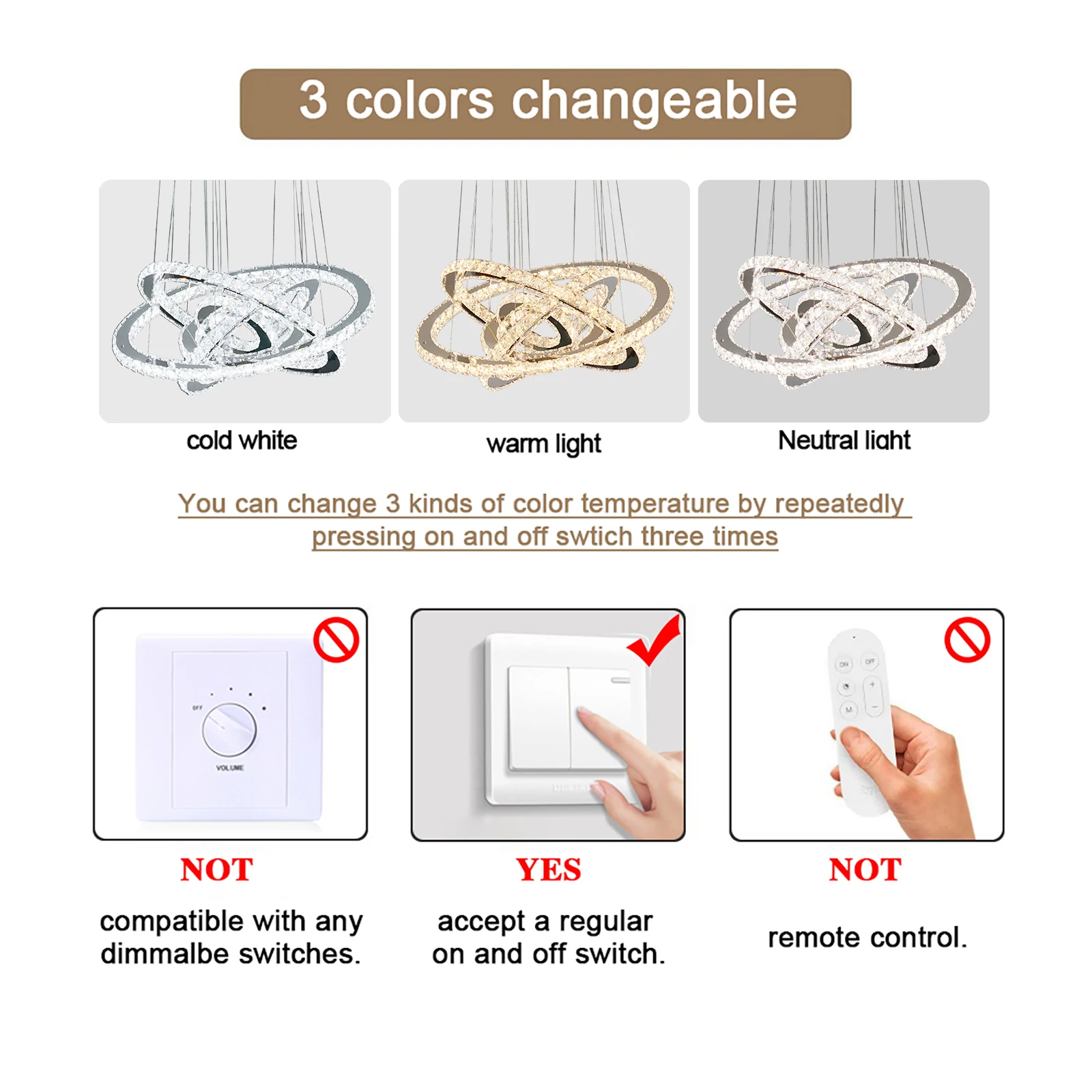 Luxury K9 Crystal Led Modern Pendant Light Chandelier DIY Shape Nordic Ceiling Lamp Lustre Living Dining Room Hang Decor Fixture