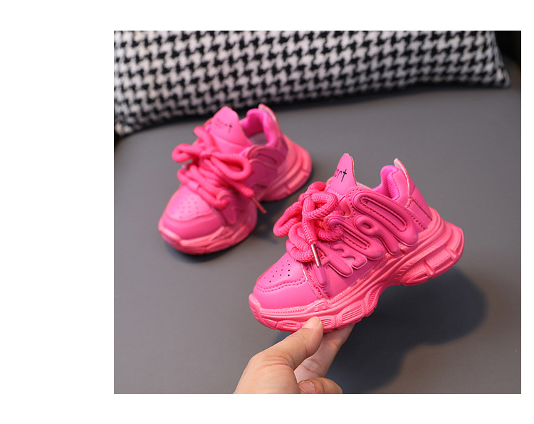 Kids Sports Shoes Children Casual Running Shoes for Boys Girls Air Mesh Breathable Fashion Sneakers Spring Summer Anti-skid Soft
