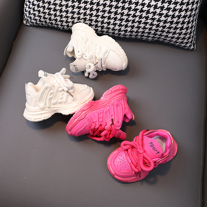 Kids Sports Shoes Children Casual Running Shoes for Boys Girls Air Mesh Breathable Fashion Sneakers Spring Summer Anti-skid Soft