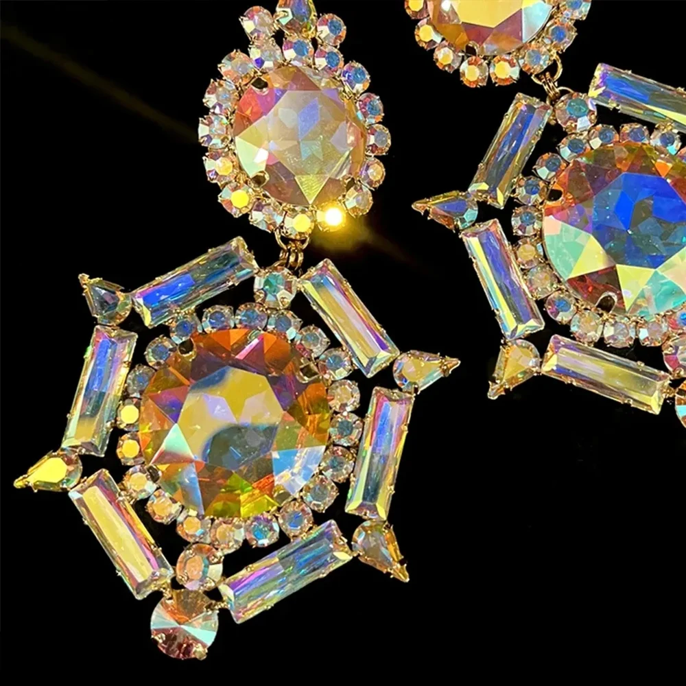 Bohemian Geometric Dangle Earrings Wedding for Women Luxury Designer Statement decor Bridal Jewelry High Quality Accessories