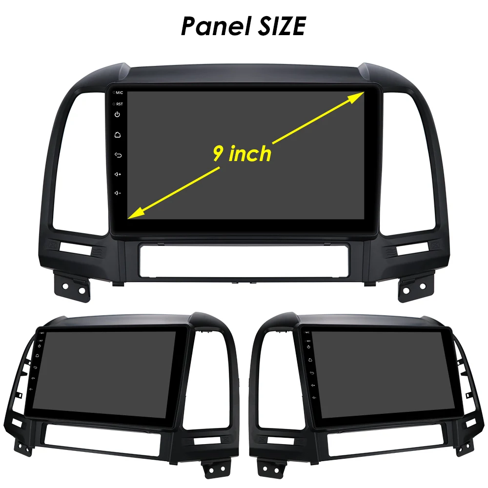 Hizpo Car Radio For Hyundai Santa Fe 2007 2006-2012 Multimedia Navigation 2 Din Android 2din Autoradio CarPlay Stereo Head Unit