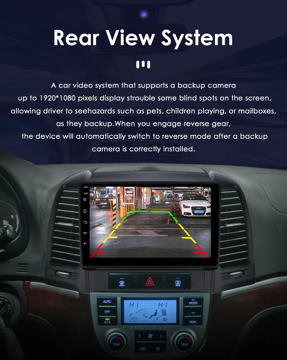 Hizpo Car Radio For Hyundai Santa Fe 2007 2006-2012 Multimedia Navigation 2 Din Android 2din Autoradio CarPlay Stereo Head Unit