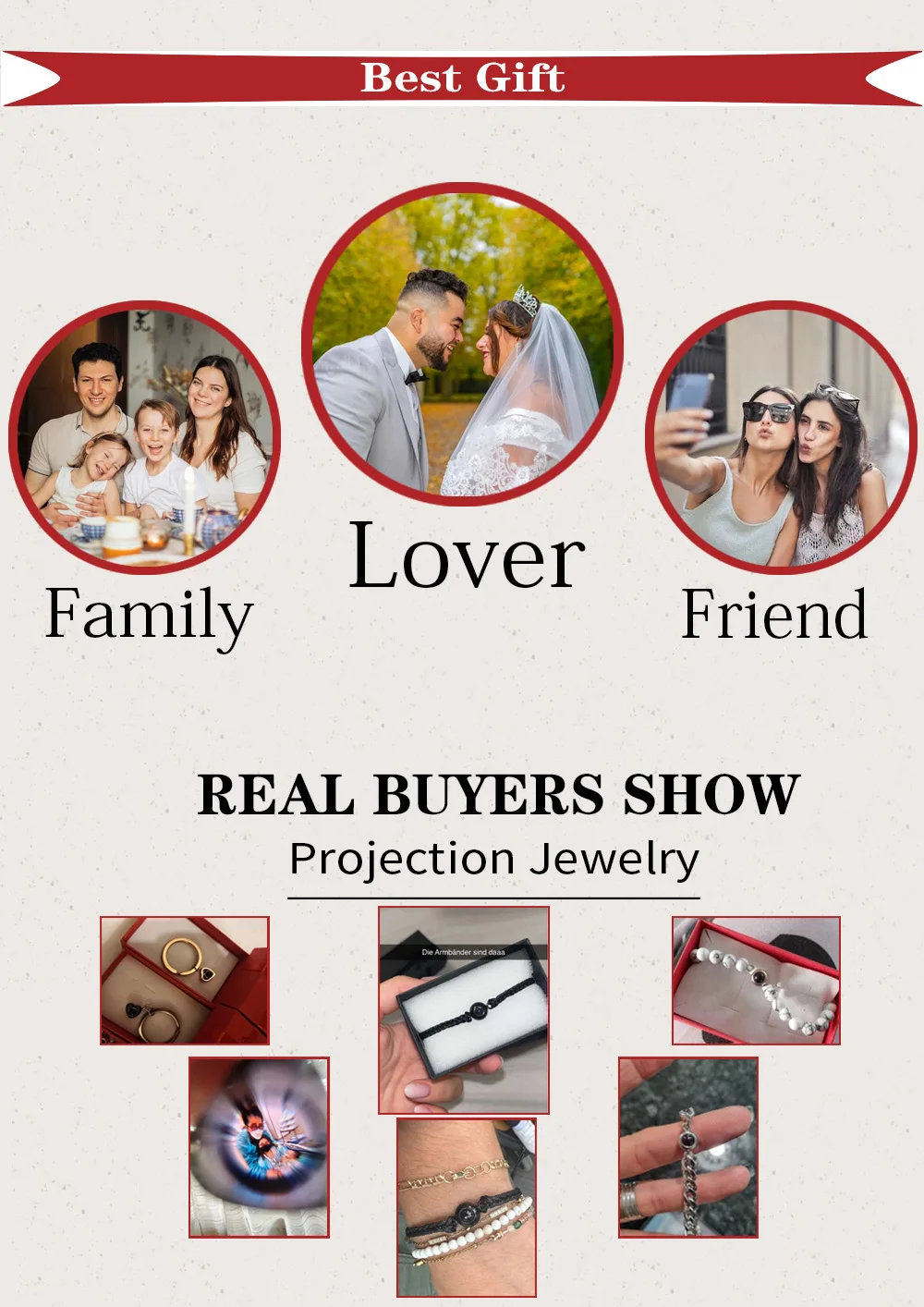 Personalized Custom Projection Photo Bracelet For Women Men Couple Stainless Heart Bracelet Memorial Valentines Day Gift Jewelry
