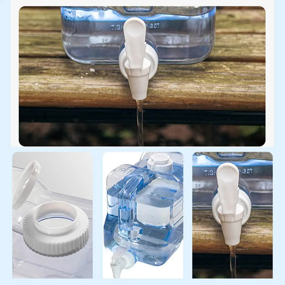 3L Outdoor Camping Water Tank Large Capacity Portable Water Container With Faucet No Leakage Water Bucket For Camping Picnic