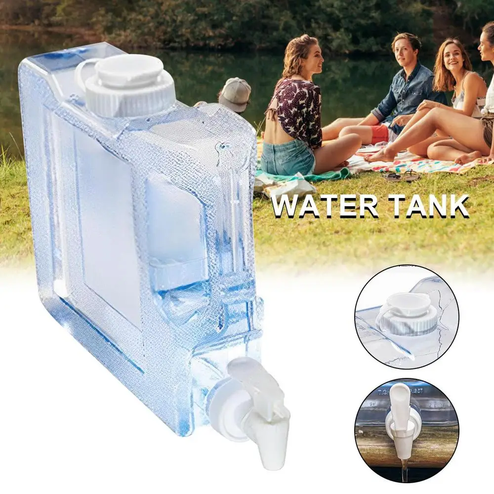 3L Outdoor Camping Water Tank Large Capacity Portable Water Container With Faucet No Leakage Water Bucket For Camping Picnic