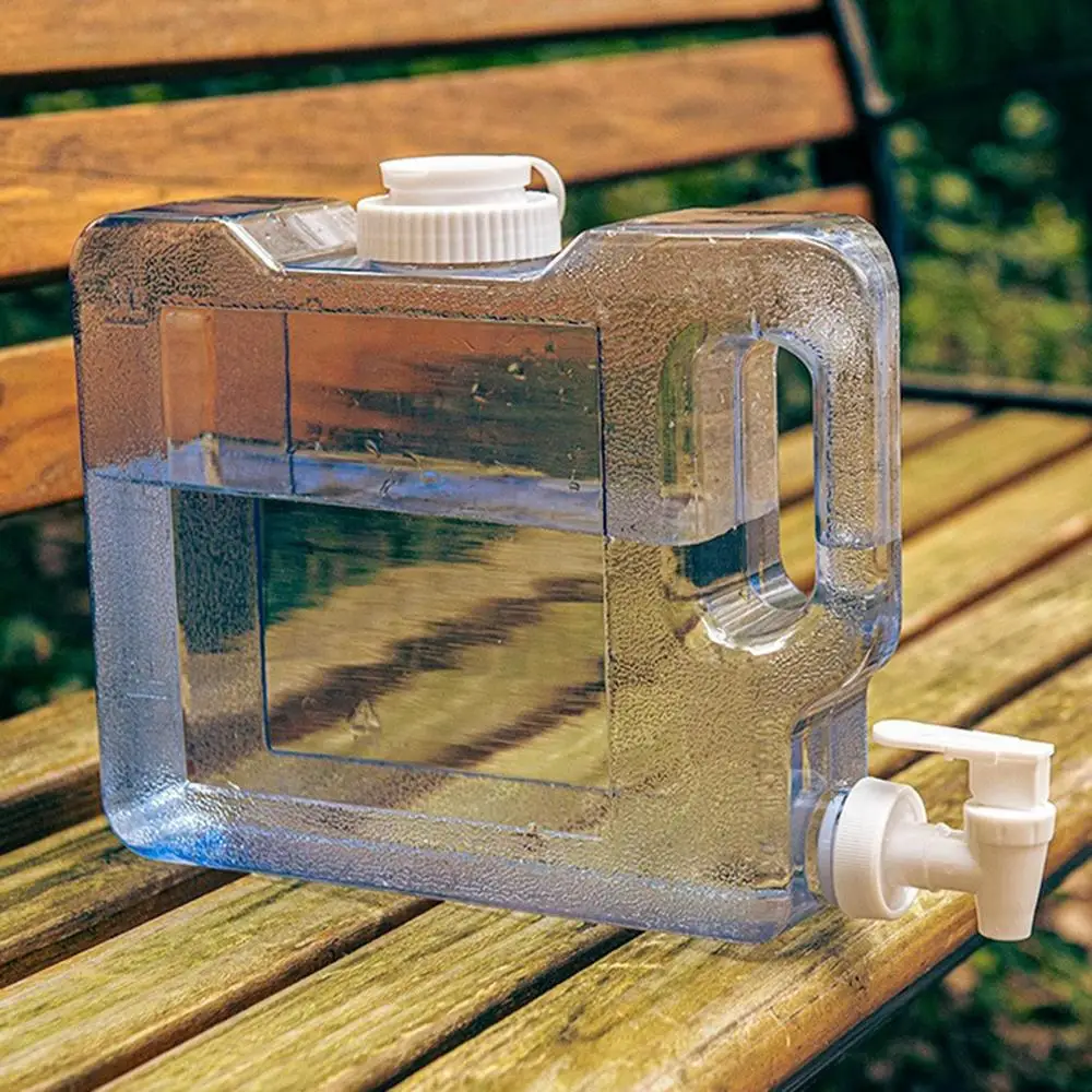 3L Outdoor Camping Water Tank Large Capacity Portable Water Container With Faucet No Leakage Water Bucket For Camping Picnic
