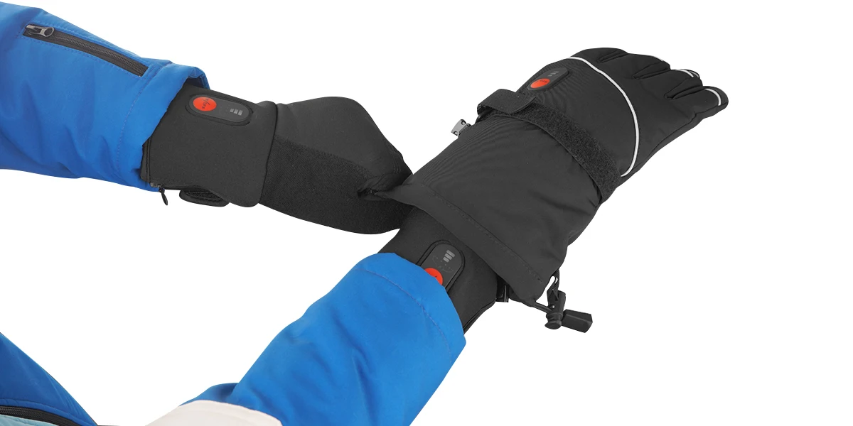 SAVIOR HEAT Rechargeable Heated Gloves Liner Electric Heated Glove Battery Men Women Bicycles Soccer Warmer Gloves SW04 Heated