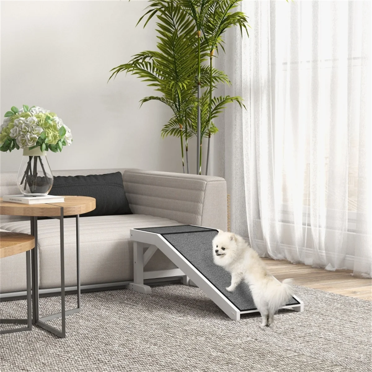 Pet Ramp dog cat pets a rest Flat surface durability Carpet surface pet safety Anti-slip surface cat dog Pet Ramp