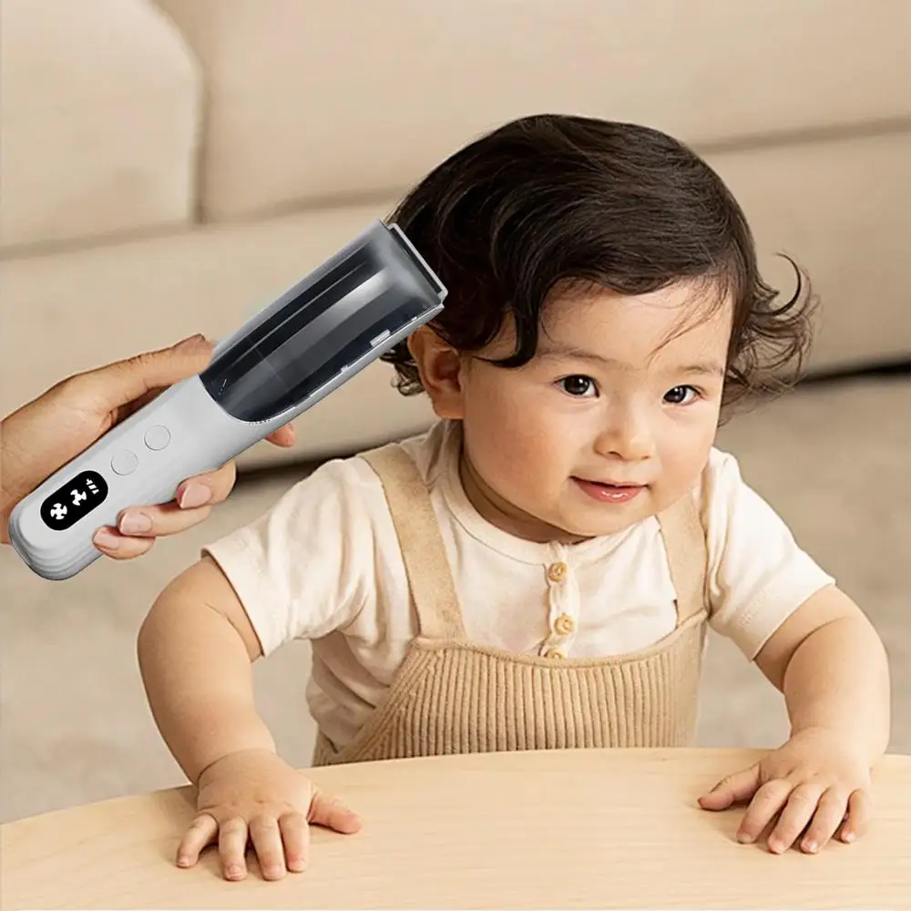 Toddler Hair Trimmer Haircut Clippers Electric Hair Clippers Quiet Hair Cutting Clippers Waterproof Cordless Hair Clipper Hair