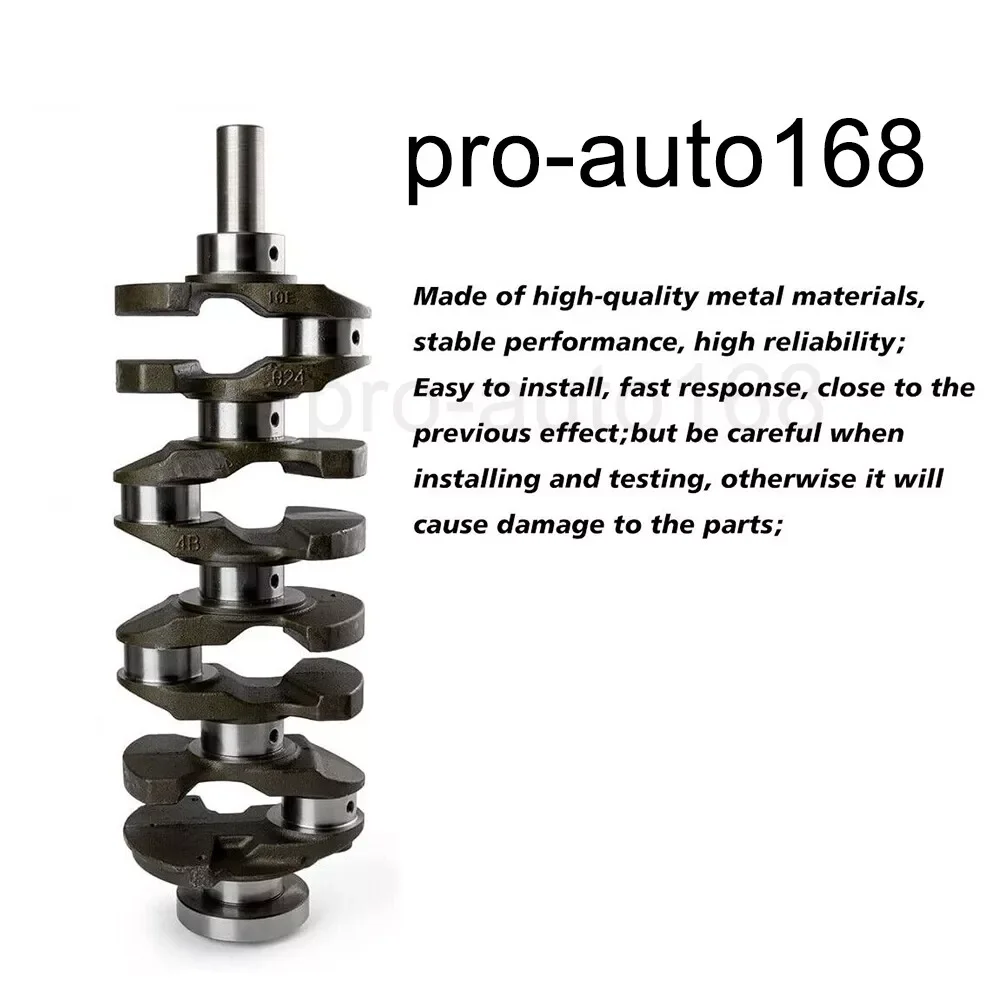 Carbole Engine Crankshaft For Hyundai Sonata Tucson Kia Forte Optima Sportage Rondo 2.4L