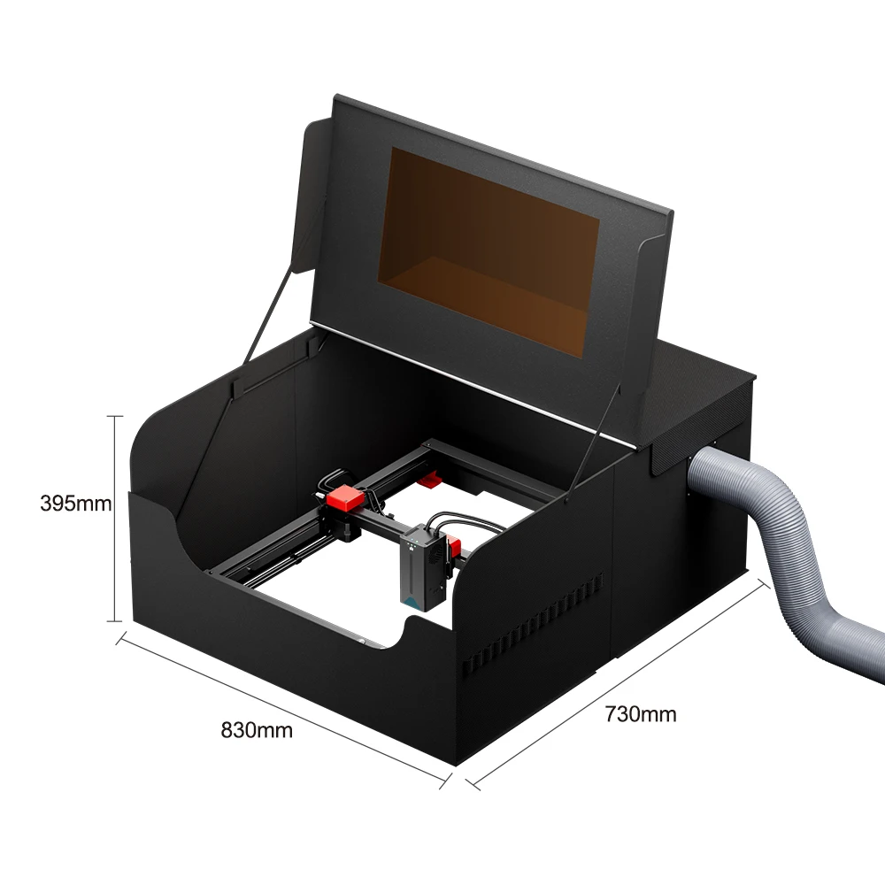 AlgoLaser Accessory Laser Engraver Rotary Roller Air Pump Raiser Feets Lightburn Camera Protection Cover Honeycomb Platform Part