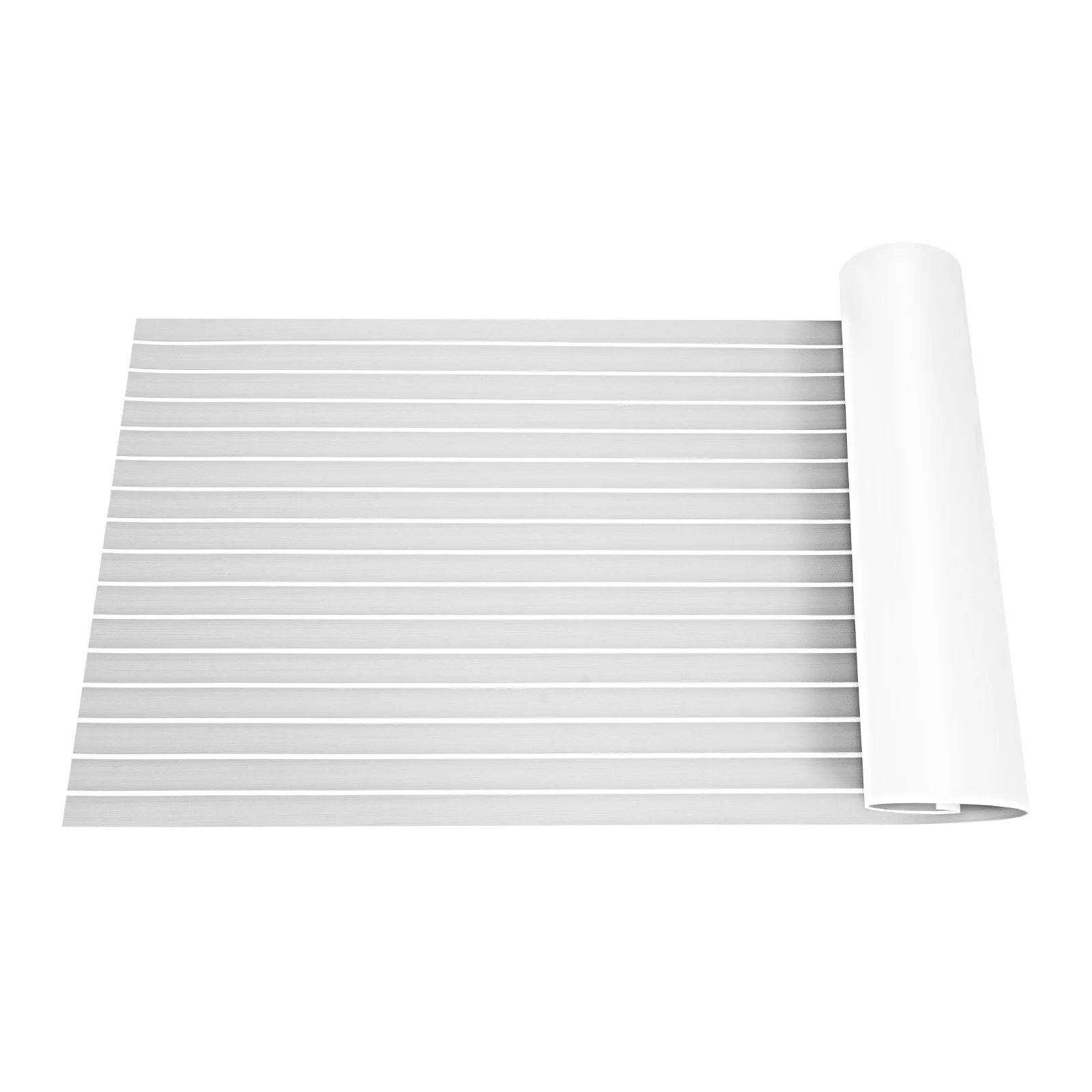 240×90x0.6cm EVA Foam Faux Teak Boat Deck Mat Decking Sheet Yacht Flooring Anti Skid Mat Self Adhesive Vehicle Pad