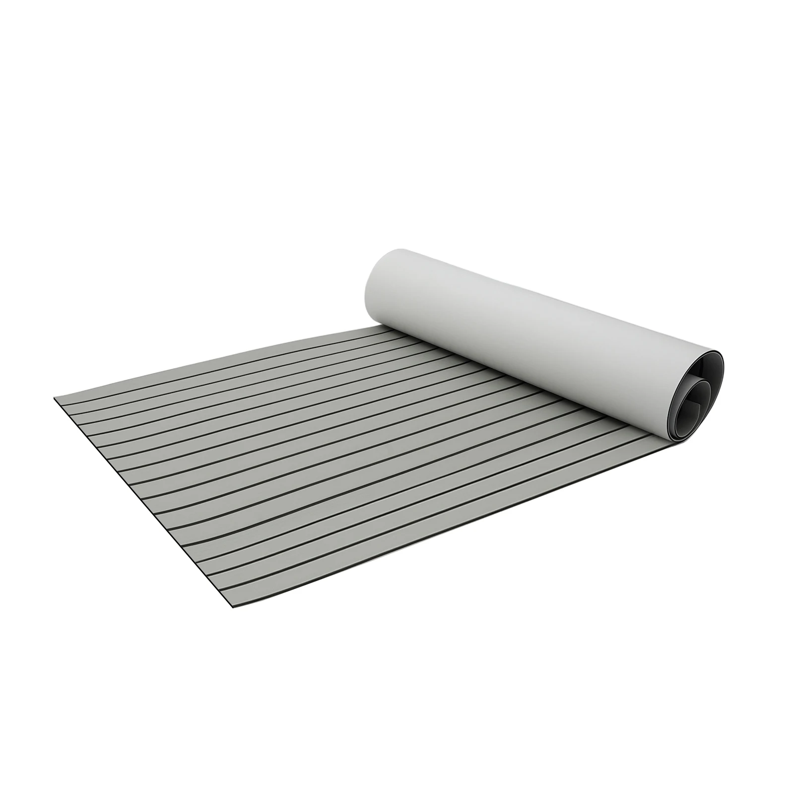240×90x0.6cm EVA Foam Faux Teak Boat Deck Mat Decking Sheet Yacht Flooring Anti Skid Mat Self Adhesive Vehicle Pad