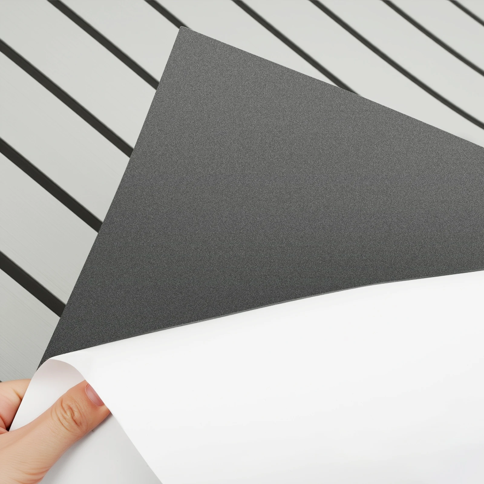 240×90x0.6cm EVA Foam Faux Teak Boat Deck Mat Decking Sheet Yacht Flooring Anti Skid Mat Self Adhesive Vehicle Pad