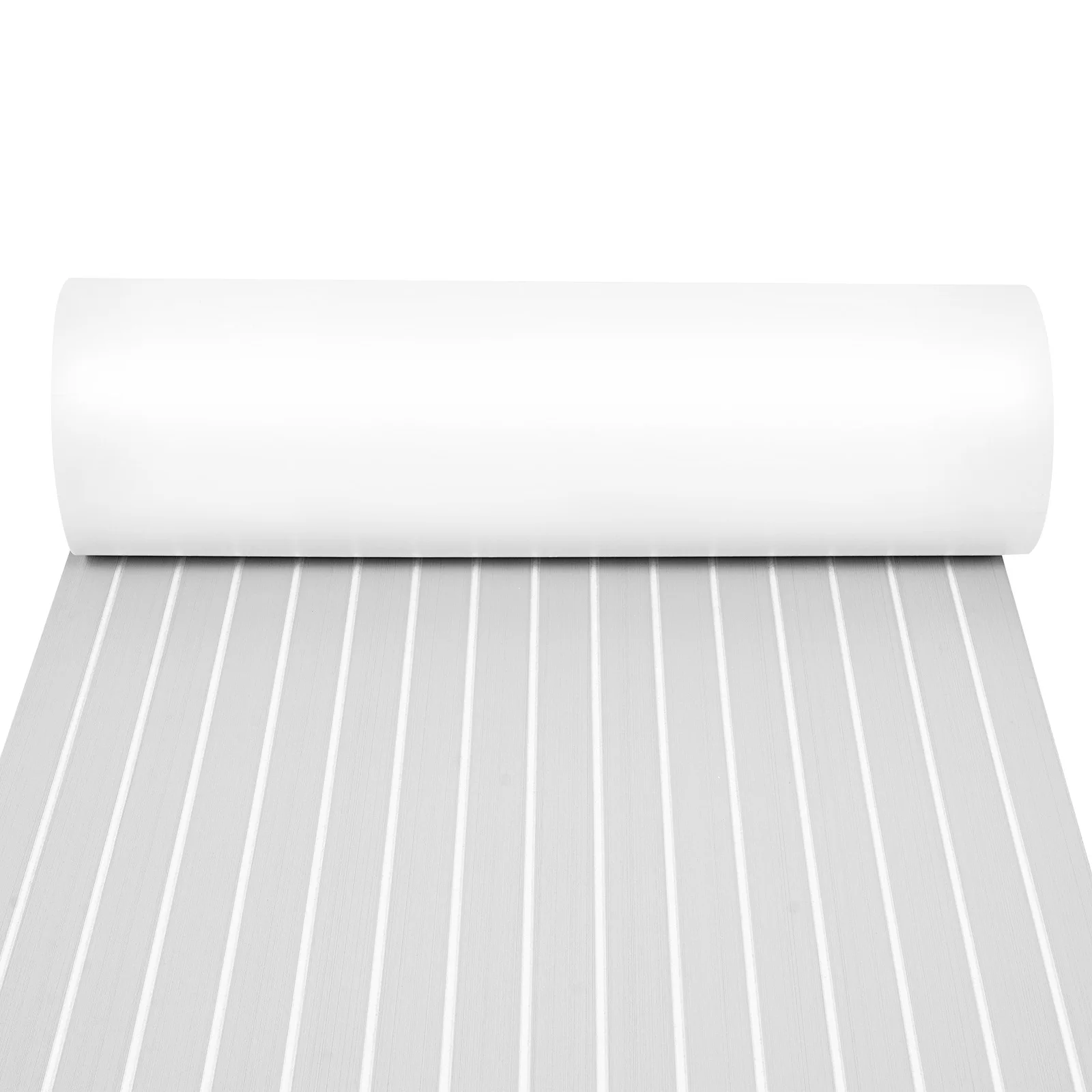 240×90x0.6cm EVA Foam Faux Teak Boat Deck Mat Decking Sheet Yacht Flooring Anti Skid Mat Self Adhesive Vehicle Pad