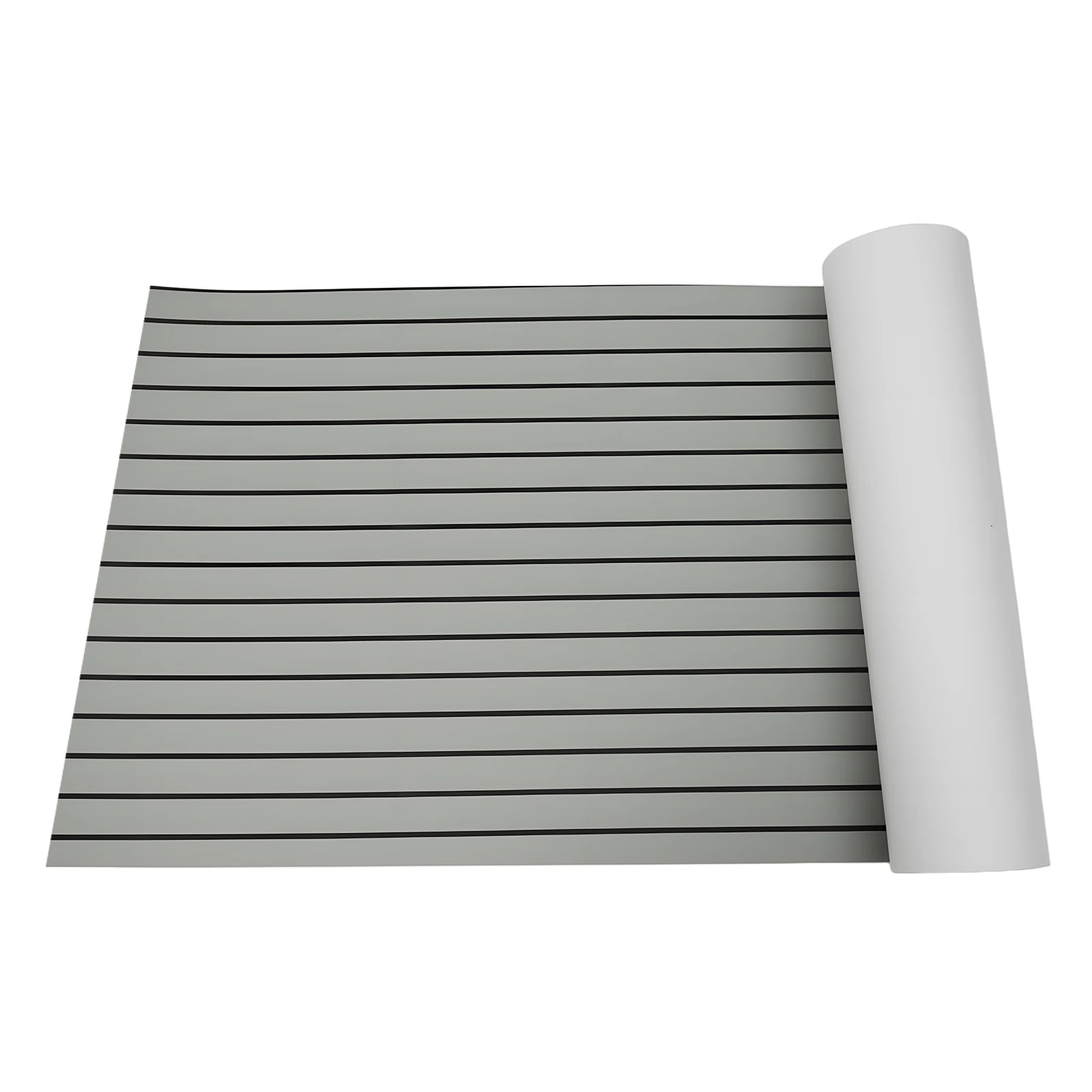 240×90x0.6cm EVA Foam Faux Teak Boat Deck Mat Decking Sheet Yacht Flooring Anti Skid Mat Self Adhesive Vehicle Pad