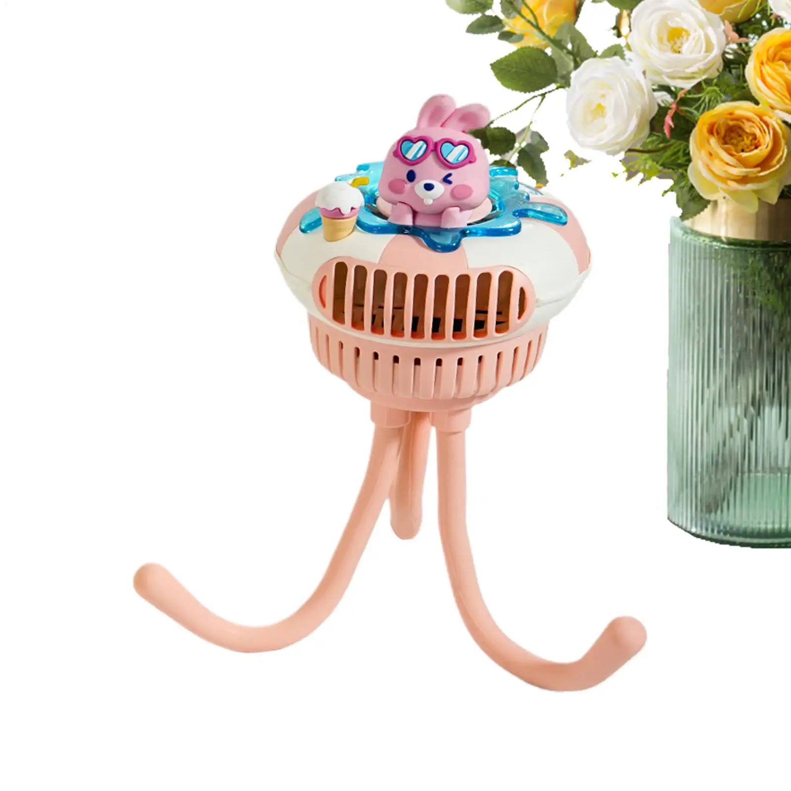 Baby Fan For Stroller And Car Seat 3 Speed Clip On Fan For Baby Carseat Quiet Pram Cooling Accessories For Toddler Outdoor