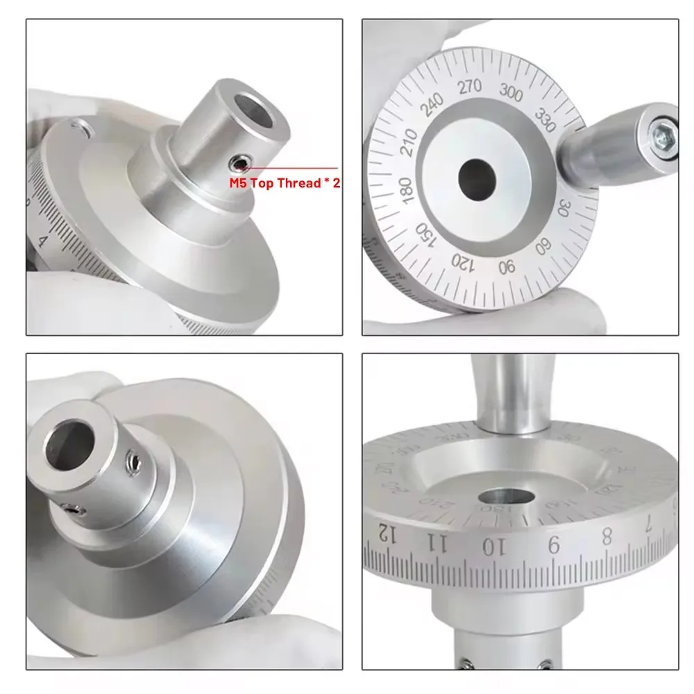 100mm-300mm Stroke SFU1605 C7 Ballscrew Manual Linear Actuator Sliding Table Stage Handwheel Linear Rail for CNC 3D Printer 60KG