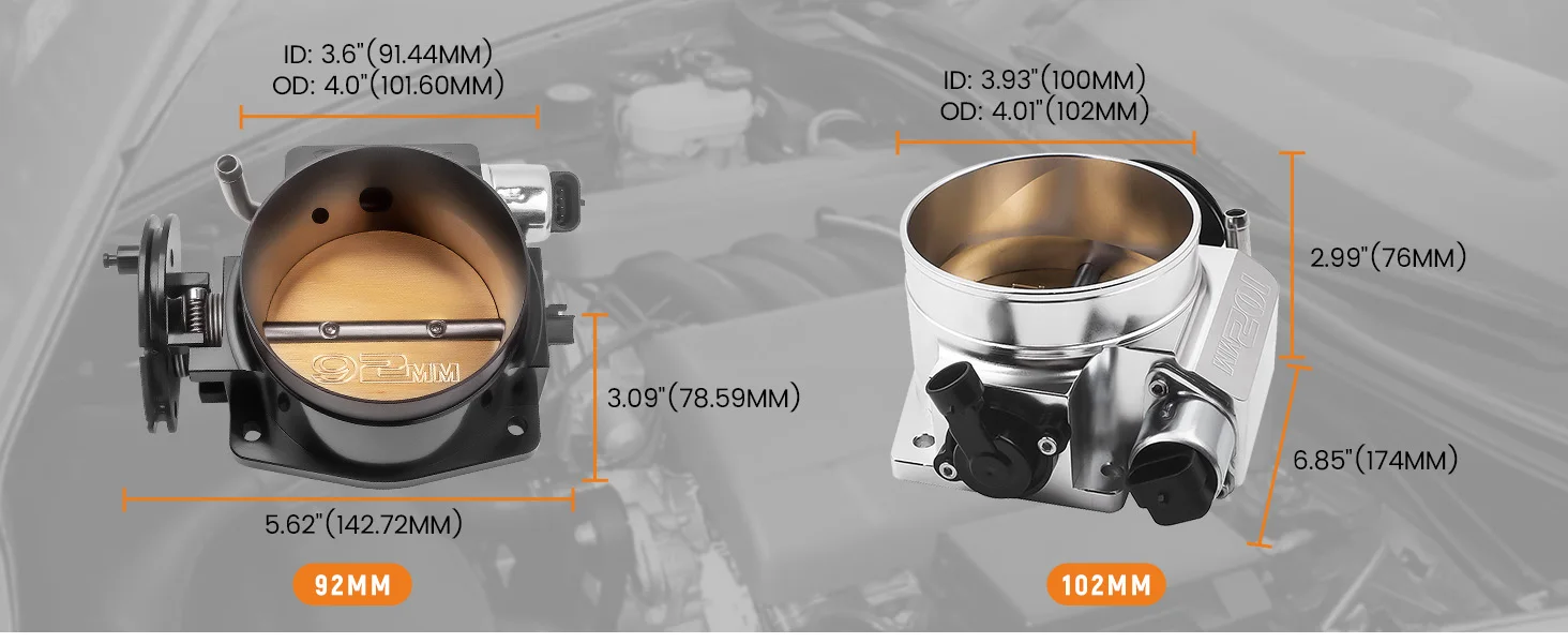 Throttle Body for Nissan Altima Sentra 2.5L 2002 2003 2004 2005 2006 16119-JF00B S20053