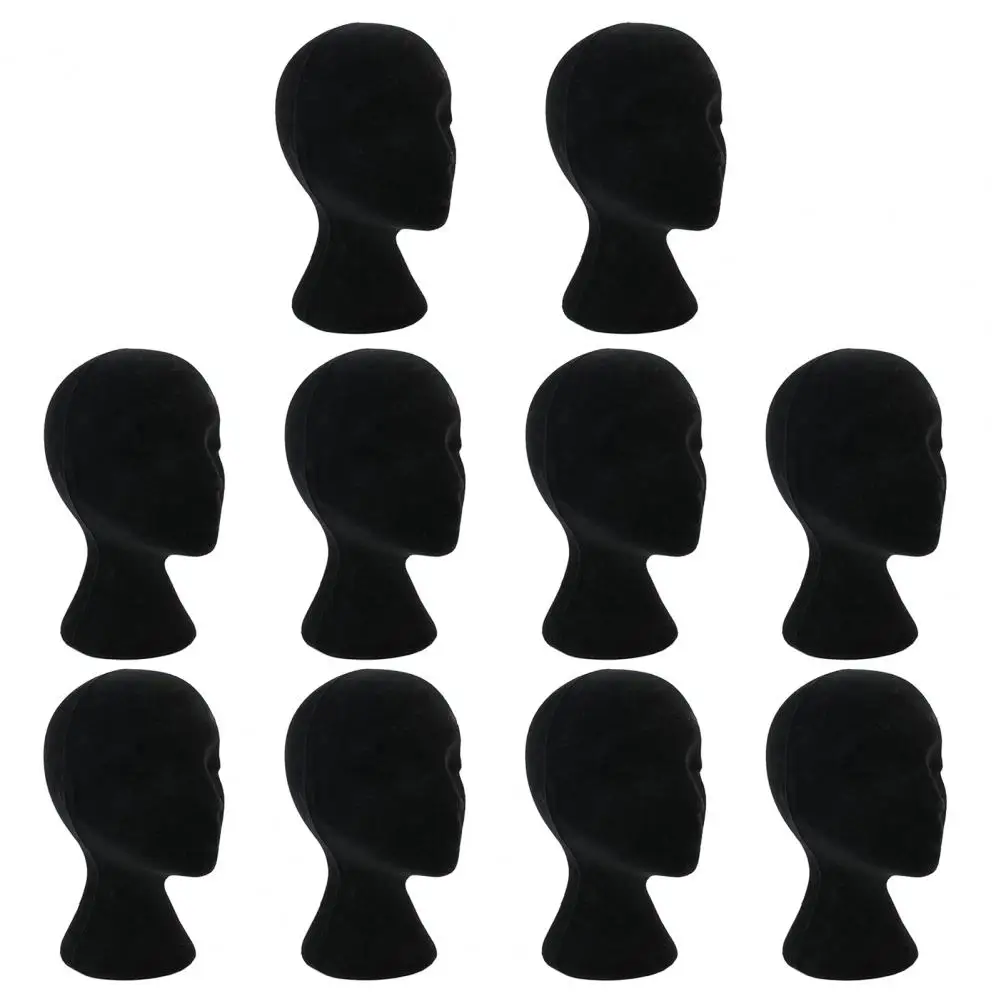 1Pc Female Head Model, Multi-purpose Foam Mannequin Head, Lightweight Wigs Hats Jewelry Display Stand for Clothes Store Showroom