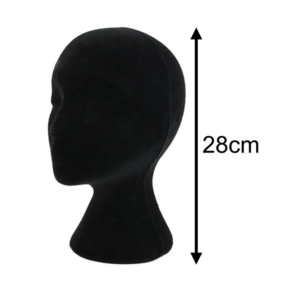 1Pc Female Head Model, Multi-purpose Foam Mannequin Head, Lightweight Wigs Hats Jewelry Display Stand for Clothes Store Showroom