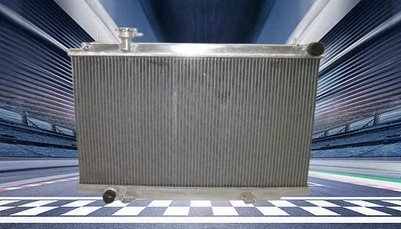 For 2003-2006 Nissan Fairlady 350Z Z33 Aluminum Racing Radiator +FAN Manual/MT 2004 2005 2006 2003 03 04 05 06