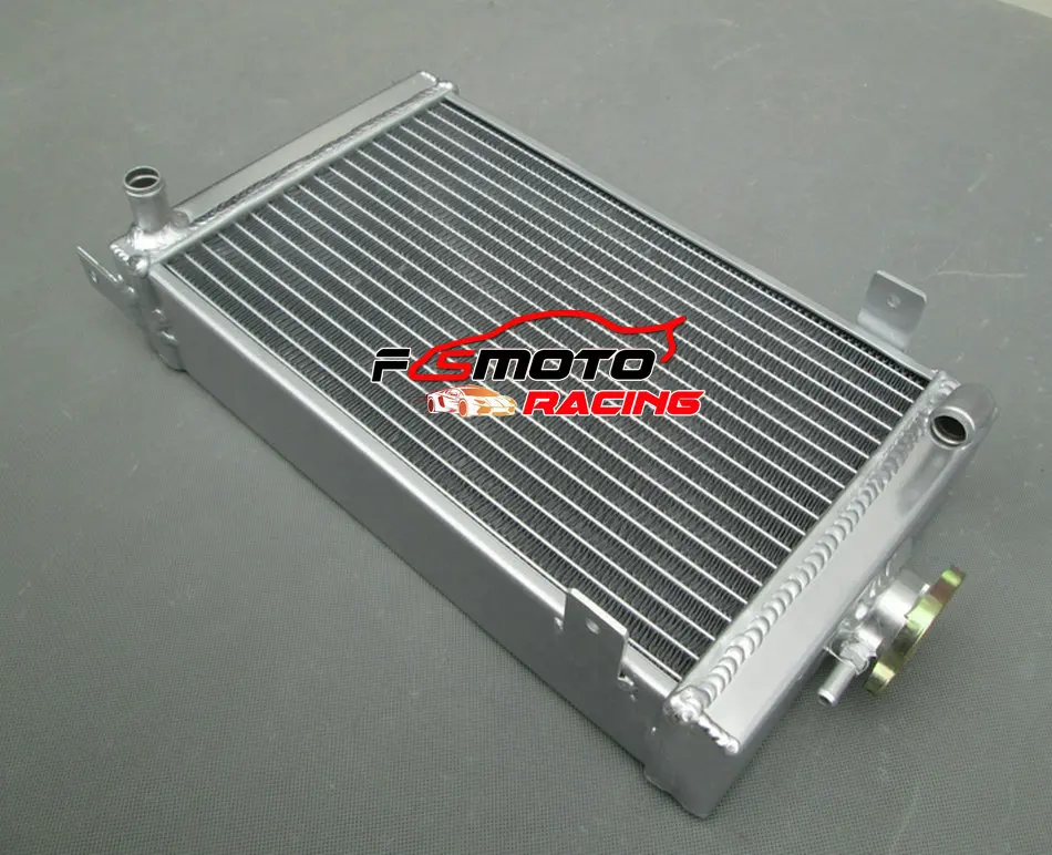 Aluminum Radiator+Fan FOR Go-Kart, Karting, Gearbox, Shifter Karts, Kart MT