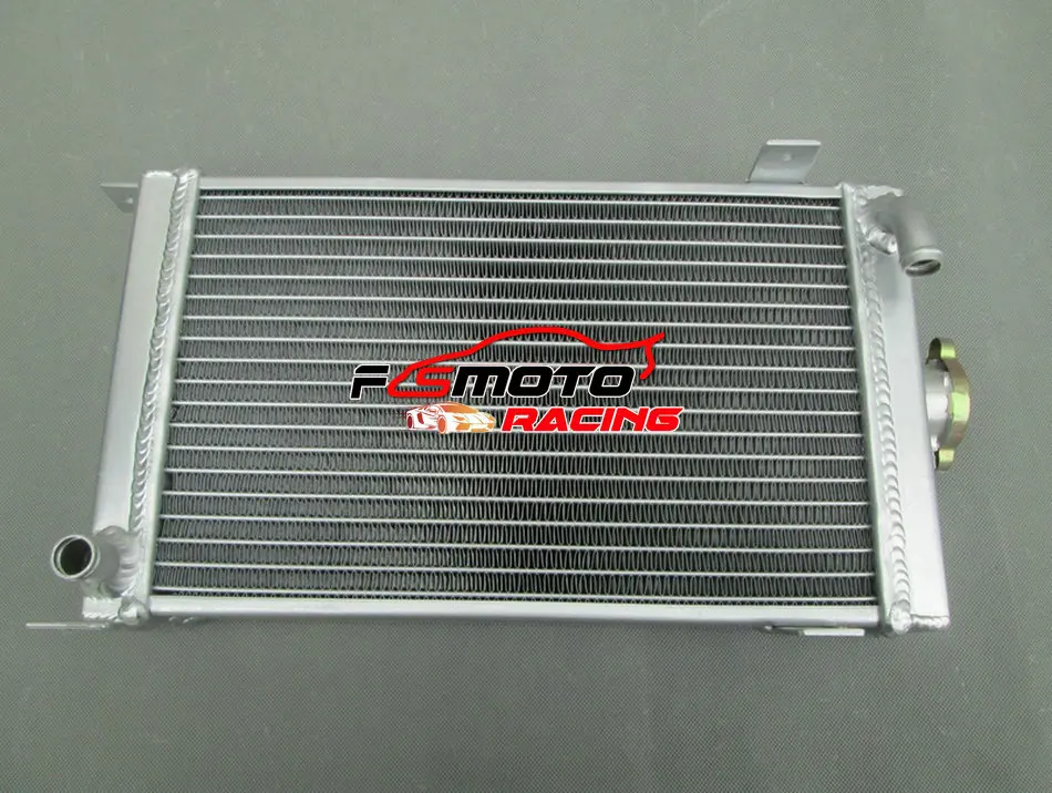 Aluminum Radiator+Fan FOR Go-Kart, Karting, Gearbox, Shifter Karts, Kart MT