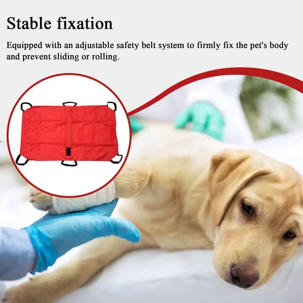Dog Stretcher Carrier Animal Carrier Stretcher Multifunctional Foldable Design Patient Pet Transfer Rescue Tool With Safety