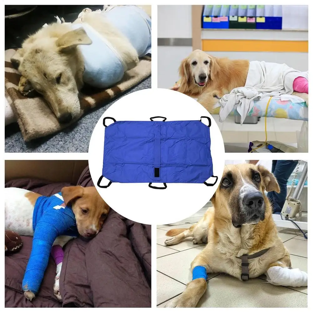 Dog Stretcher Carrier Animal Carrier Stretcher Multifunctional Foldable Design Patient Pet Transfer Rescue Tool With Safety