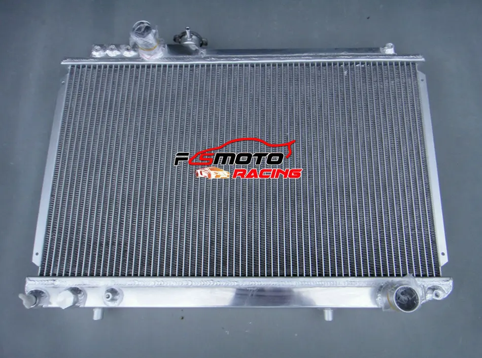 50mm Aluminum Radiator For TOYOTA SUPRA/SOARER 3000CC MZ20 1986 1987 1988 1989 1990 1991 1992
