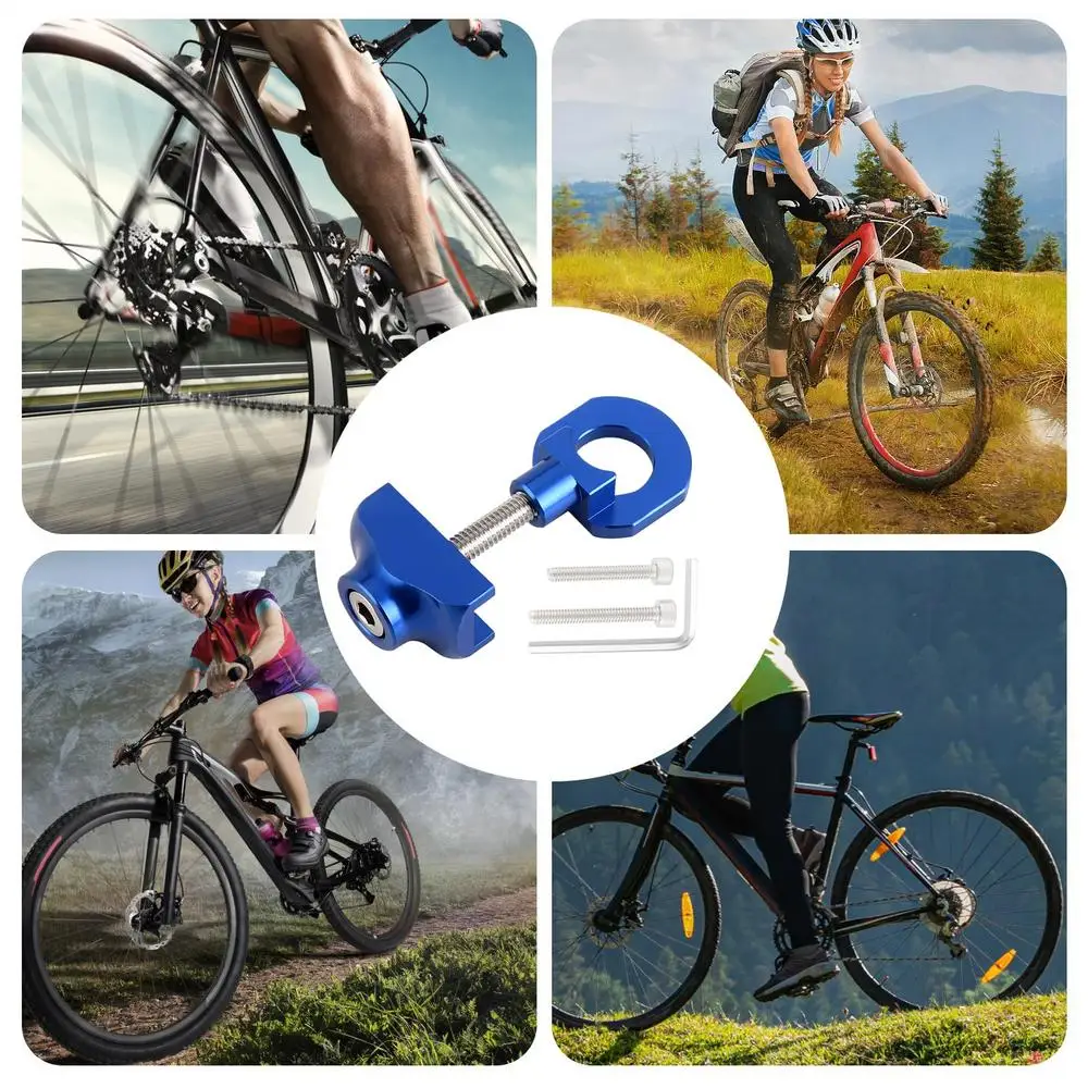 Chain Tensioner For Bike Portable Biking Chain Tensioner Portable Cycling Fastening Device For Women Men Improve Biking Safety