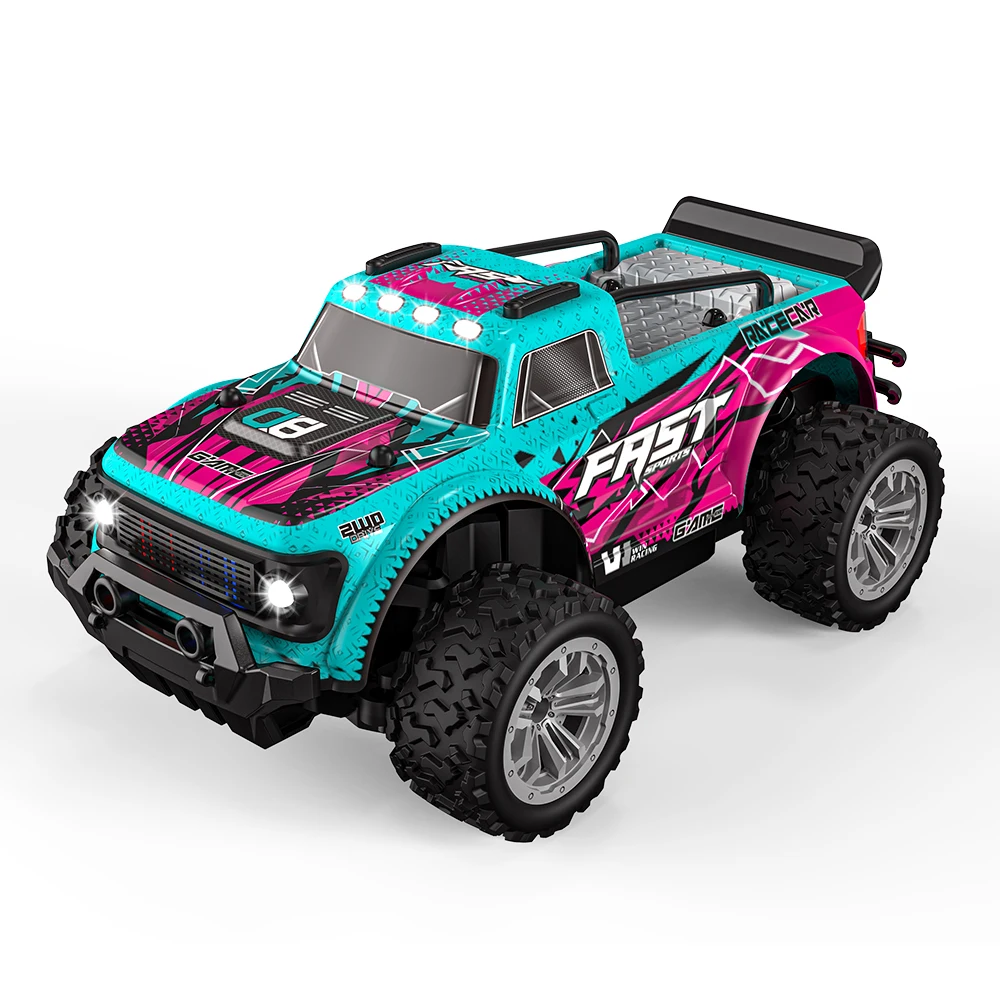 2.4G RC Off-Road Vehicle Climbling Cars with LED Lights Children's Toy High Speed Remote Control Racing Drift Car Boy Truck Toys