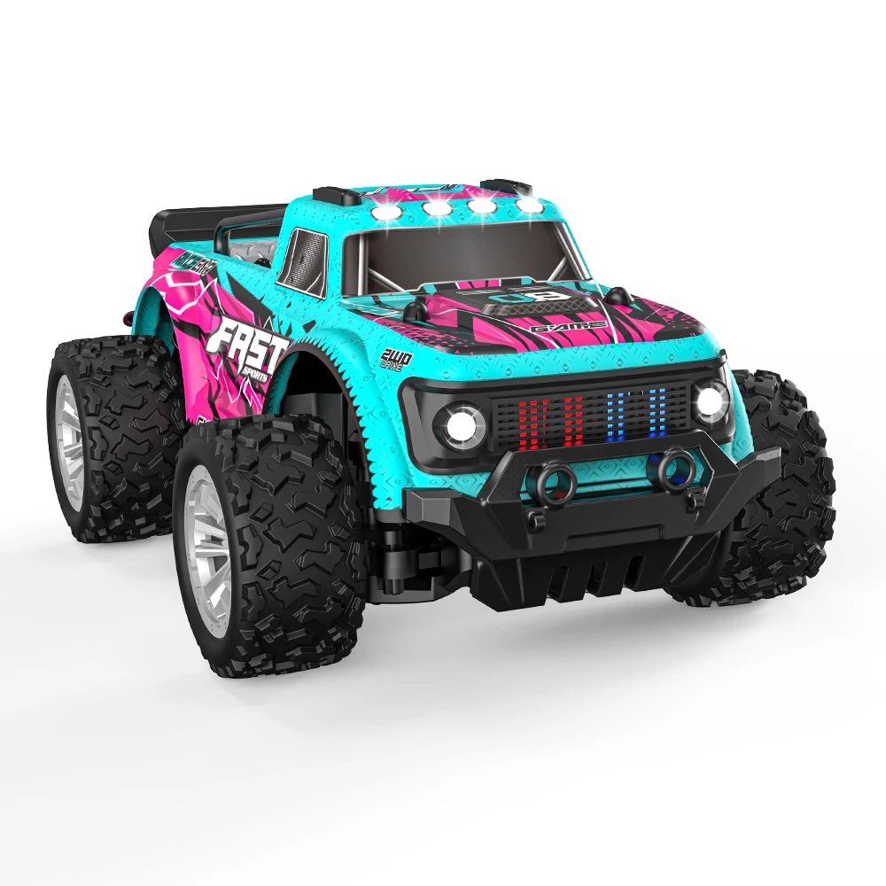 2.4G RC Off-Road Vehicle Climbling Cars with LED Lights Children's Toy High Speed Remote Control Racing Drift Car Boy Truck Toys