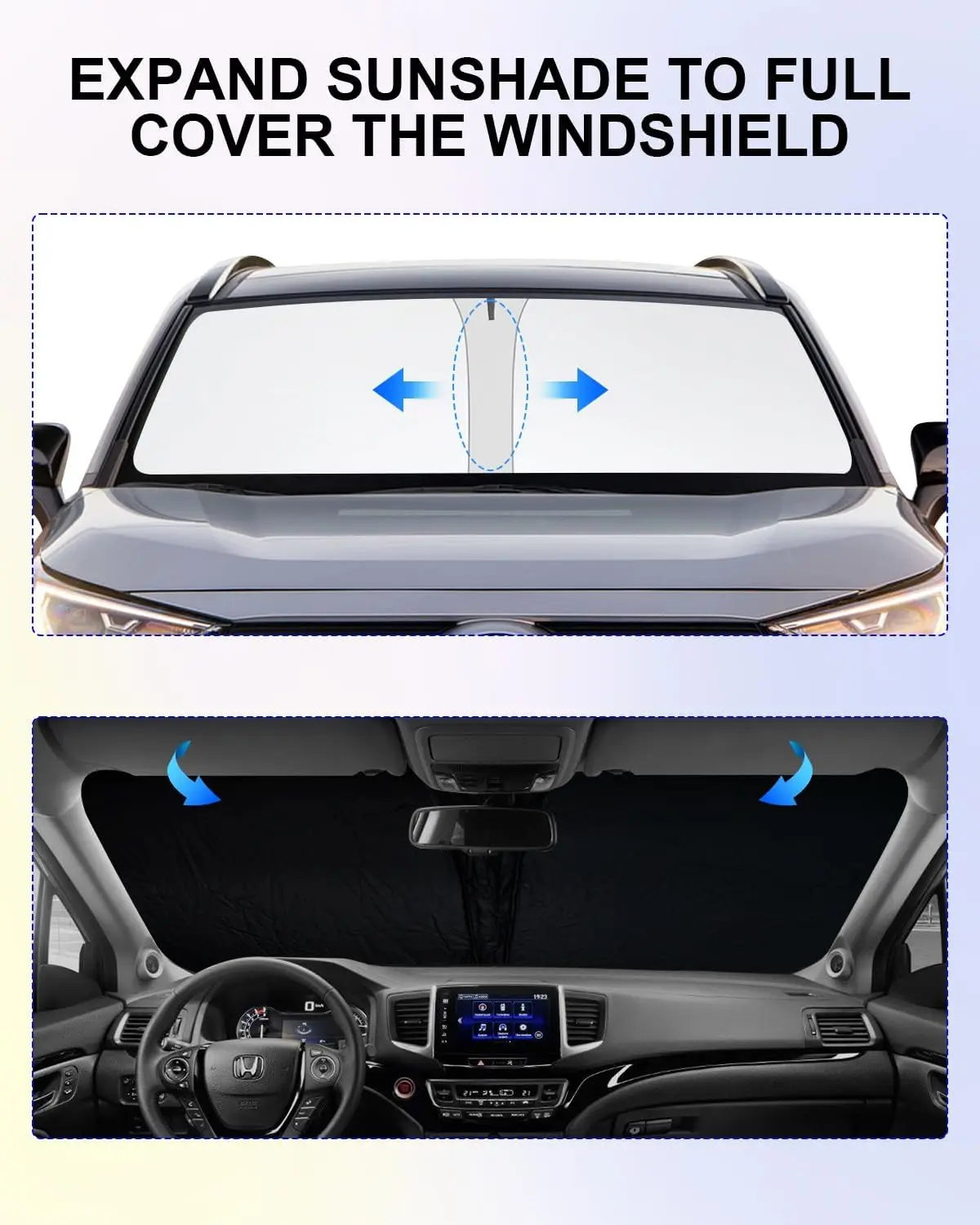 Car Windshield Sunshade Cover for HONDA CRV 2012-2016 Auto Front Window Sun Shade Visor UV Protector Car Interior Accessories