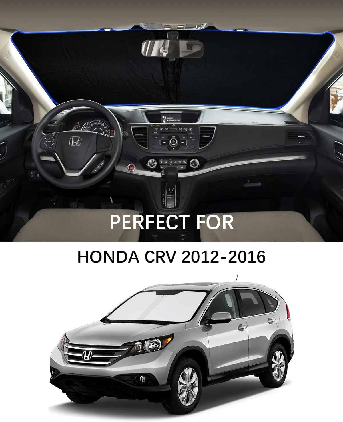 Car Windshield Sunshade Cover for HONDA CRV 2012-2016 Auto Front Window Sun Shade Visor UV Protector Car Interior Accessories